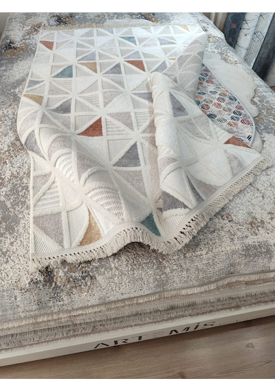 Decoser Lara 0162 Krem Mavi 120 180