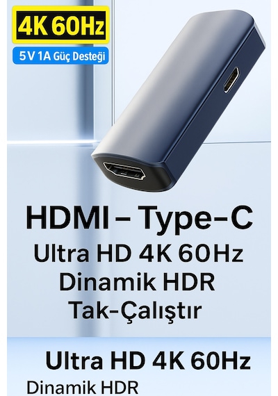Xreal Adapter 4k-60hz Xreal Type-c To Hdmi Adaptörü Konsoltech