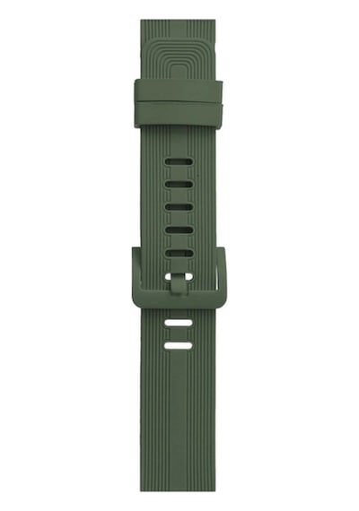 Watch 38mm Kr408 Çizgili Silikon Kordon - Koyu Yeşil İtdark8952