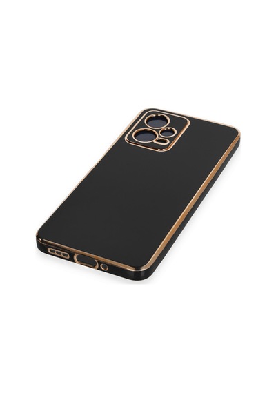 Xiaomi Poco X5 5g Kılıf Volet Luxury Seri Kamera Korumalı Silikon Kapak Siyah