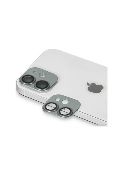 Newface Apple İphone 11 Pers Alüminyum Kamera Lens - Yeşil