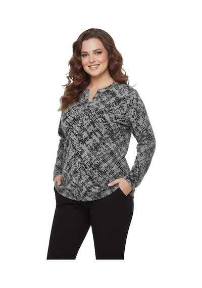 Wearon Kadın Yumoş Düğmeli Modelli Bluz Bgl-st05135 Gri