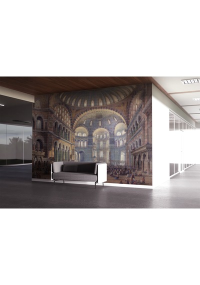 Ayasofya Camii Poster Duvar Kağıdı Renkli