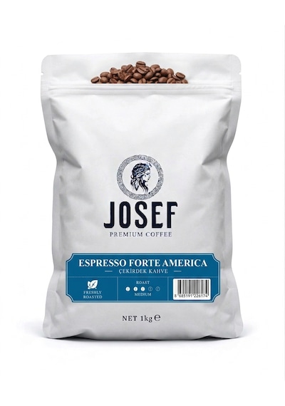 Espresso Forte America 1kg Çekirdek Kahve