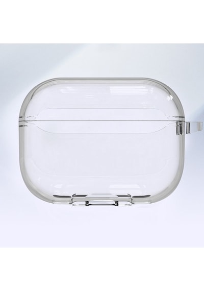 Apple Uyumlu AirPods Pro 2 Kılıf Şeffaf Sert Silikon Kancalı İp Sf16