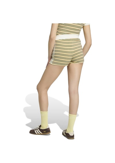 Adidas Kadın Sarı Şort Booty Shorts Ky8120