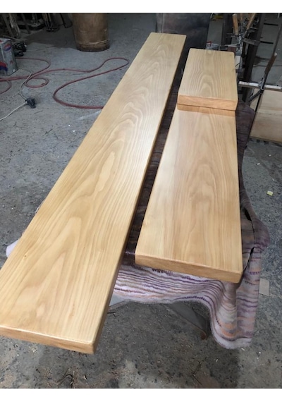 Bintaşmobilya Kütük Raf 200X25.Cm