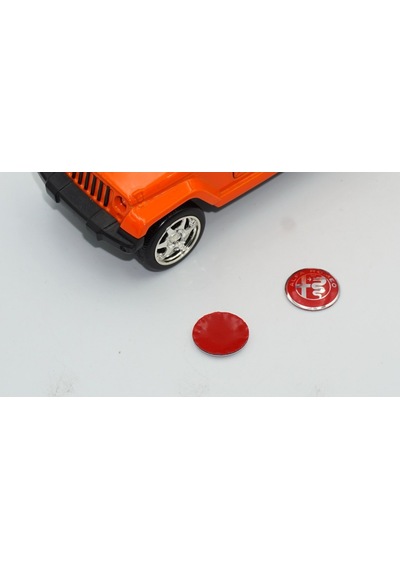 Alfa Romeo Oto Anahtar 3M Metal Alaşım Logo 2Li Set (262918622)