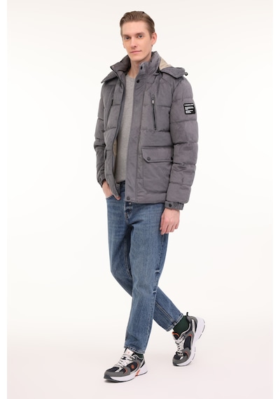 Lumberjack Ml 2 Jjxcfaw23-h2349 4pr Antrasit Erkek Kısa Kaban Gri