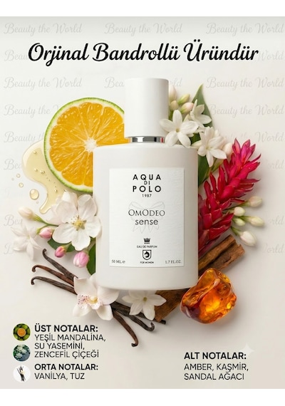 Aqua Di Polo Omodeo Sense Edp 50 Ml Kadın Parfüm