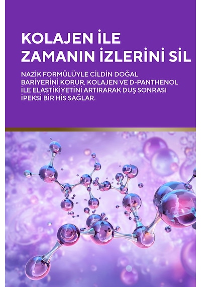 Ceelux Yaşlanma Karşıtı Duş Bakım Jeli Kolajen ve D-Panthenol Özlü 400 ML