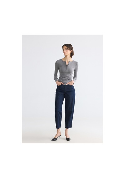LC Waikiki Alıta Cıty Farkıyla Lcw Everyday İndigo Denim Düz Slim Mom Yüksek Bel Daralan Paça Kadın Jean Pantol İndigo - 925399875 İndigo LC Waikiki Alıta Cıty Farkıyla Lcw Everyday İndigo Denim Düz Slim Mom Yüksek Bel Daralan Paça Kadın Jean Pantol İndigo - 925399875 İndigo
