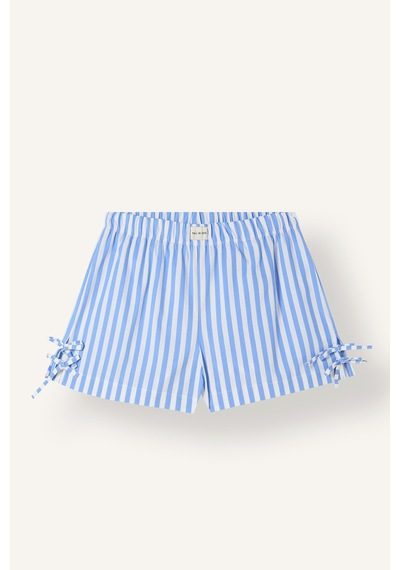 Defacto %100 Pamuk Regular Fit Normal Bel Çizgili Poplin Şort Pijama Altı I4029ax26hsbe60 Mavi-be60 Defacto %100 Pamuk Regular Fit Normal Bel Çizgili Poplin Şort Pijama Altı I4029ax26hsbe60 Mavi-be60