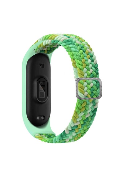 Xiaomi Mi Band 3 Krd-49 Örgü Kordon-mavi-beyaz
