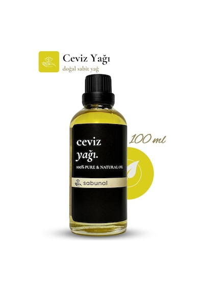 Sabunal Ceviz Yağı 100 ML - Doğal Soğuk Sıkım Yağ