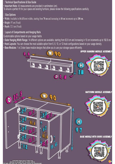 Zeta Portmanto Vestiyer Ayakkabılık Duvar Askılı Kapaklı 6 Bölmeli Hol Antre Çok Amaçlı Dolap 90 Cm Zeta Portmanto Vestiyer Ayakkabılık Duvar Askılı Kapaklı 6 Bölmeli Hol Antre Çok Amaçlı Dolap 90 Cm