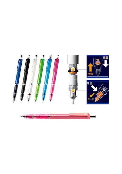 Zebra Delguard Versatil Kalem Basmalı 0.7 Mm Pembe