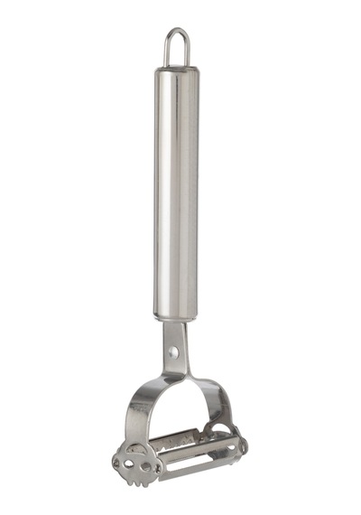Mudo Home Handy Metal Saplı Çıftlı Taraflı Soyacak Gri