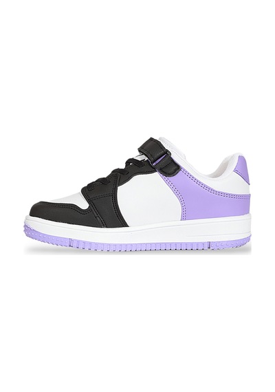 Kidessa 1608 Anatomik Tabanlı Unisex Çocuk Ve Genç Sneakers Ayakk Siyah Mor