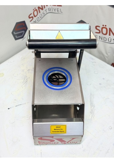 Sönmez Vakum 90 Mm Tekli Bardak Kapatma Makinesi