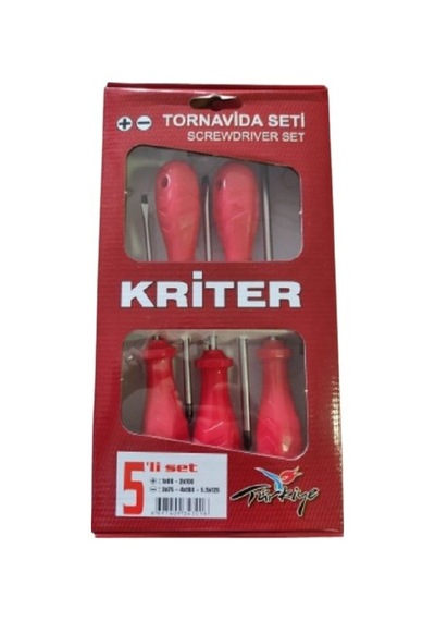 Kriter Tornavida Seti 5 Parça
