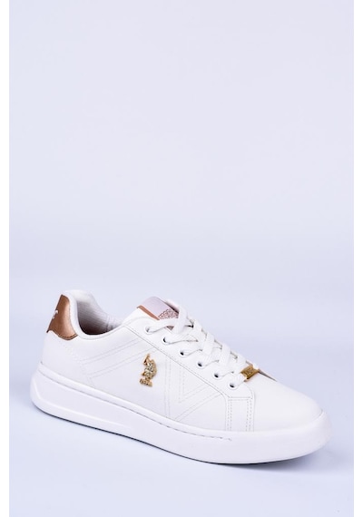 U.S. Polo Assn. U.s Polo Assn. Exxy Beyaz Günlük Rahat Sneaker Beyaz