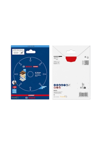 Bosch Expert 115 Mm Taşlama İçin Ahşap Ve Çok Amaçlı Kesme Diski 2608902488