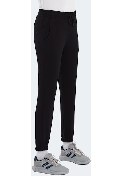 Slazenger KINO Kadın Cepli Siyah Eşofman Altı