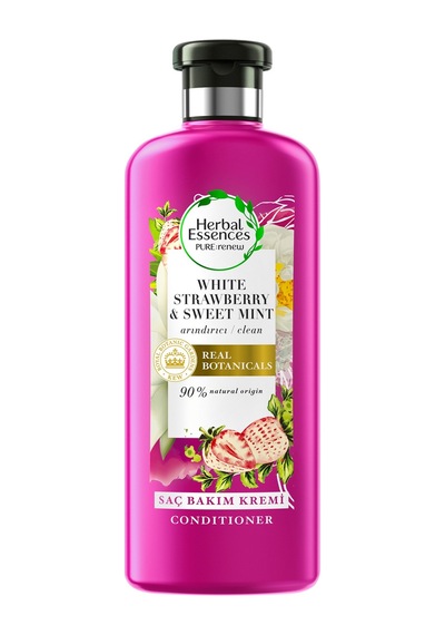 Herbal Essences Beyaz Çilek ve Tatlı Nane Saç Bakım Kremi 360 ML