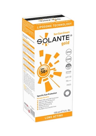 Solante Gold Koruyucu Güneş Kremi SPF50+ 150 ML