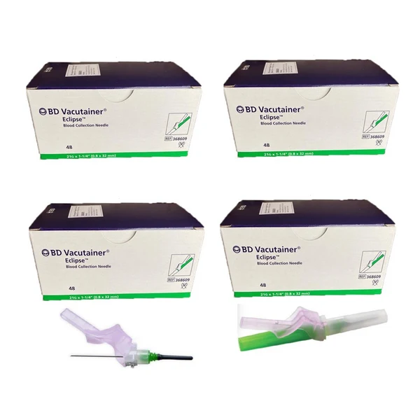 Bd Vacutainer Eclipse 21 G Kan Alma İğnesi 48lik