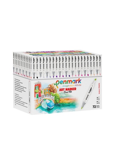 Marker's Art Brush Kalem 72'li Set Genel