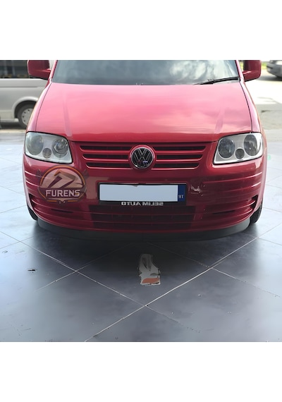 Volkswagen Caddy Mk3 2005-2010 Uyumlu H Lip Esnek Ön Lip 2 Parça Karlık Ön Ek Tampon Altı Dill