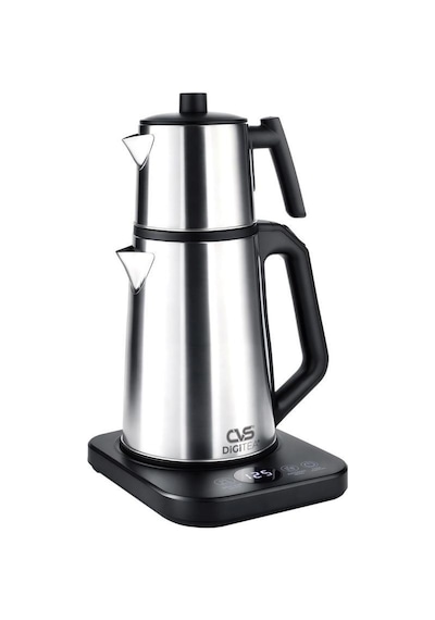 Cvs DN 1557 1.8 L Çelik Isı Ayarlı Digitea + Çay Makinesi
