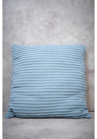 Peraluna Free Pıllow %100 Organik Pamuk Triko Yastık Kılıfı 45x45 Cm Açık Mavi - Açık Mavi