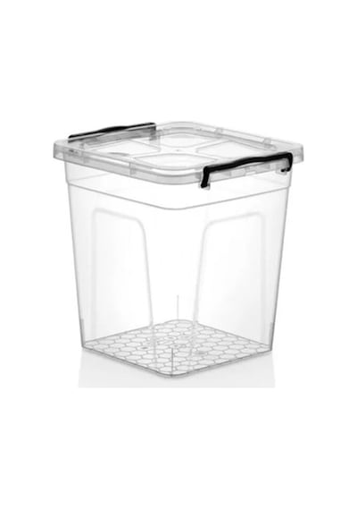 30 Litre 6 No Derin Erzak Saklama Kabı Royaleks-mrd056 Abanoz