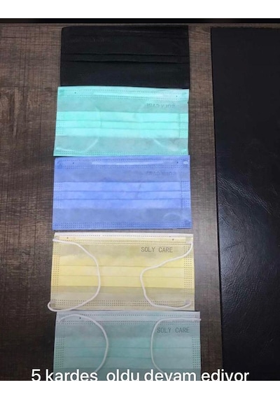 Soly 3 Katlı Cerrahi Full Ultrasonic Maske 1000 Adet