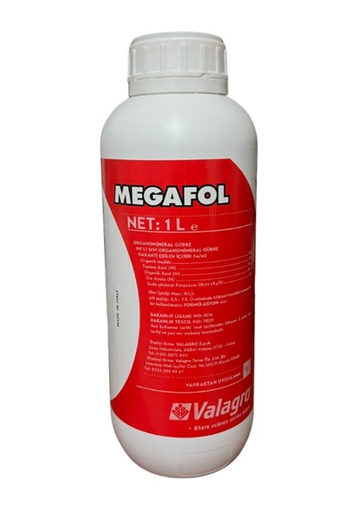 Megafol 1 Lt Anti-stres Ve Büyüme Aktivatörü Sıvı Gübre Karışımı Organik Madde,azot,potasyum 1 LT