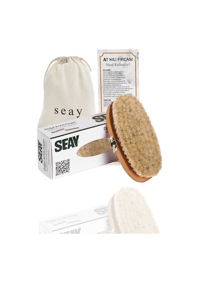 Seay Doğal At Kılı Selülit Fırçası