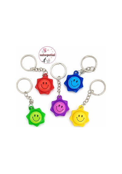 25 Li Emoji Anahtarlık Hediyelik Hediye Paketli Notlu Emoji Anahtarlık Karne Hediyesi Karne Günü 25 Li
