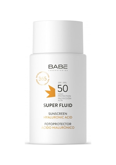 Babe Facial Sunscreen Super Fluid Hyaluronik Asit İçeren Yüz Güneş Kremi SPF50 50 ML Babe Facial Sunscreen Super Fluid Hyaluronik Asit İçeren Yüz Güneş Kremi SPF50 50 ML