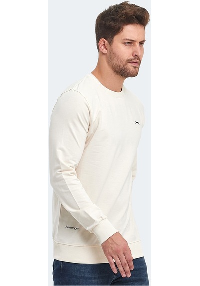Slazenger Orvar In Erkek Sweatshirt Bej St23we147-120 Bej