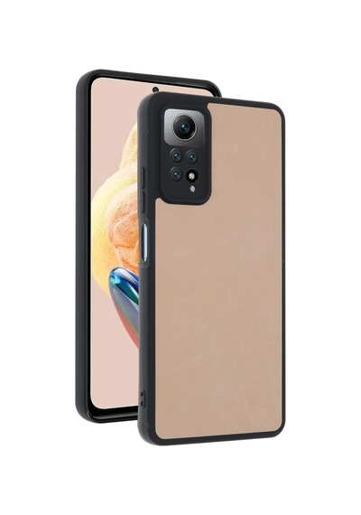 Xiaomi Redmi Note 12 Pro 4g Kılıf Aras Deri Kapak - Pudra 0.2M-Çok Renkli