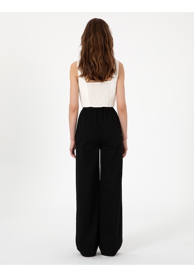 Pierre Cardin Kadın Siyah Pantolon Kanvas-chino 50313136-vr046 Siyah