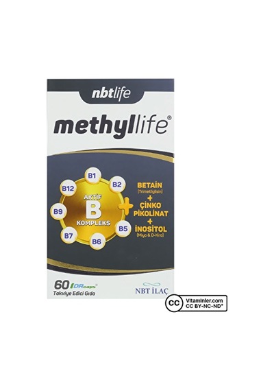 Nbt Life Methyllife B Kompleks 60 Kapsül