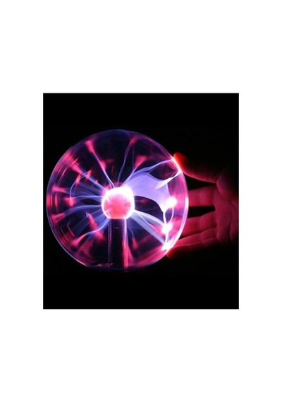Büyük Boy Plazma Küresi Tesla Plazma Lambası 25x14.5 Cm Renkli 08321667