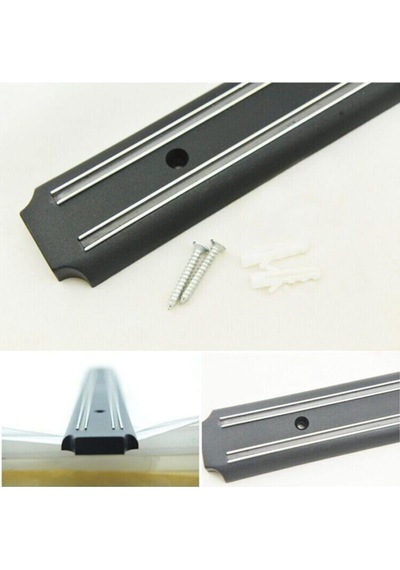 Davet Mıknatıslı Bıçak Askısı Bıçak Tutucu Bıçak Standı Bıçaklık 55 Cm Güçlü Mıknatıs