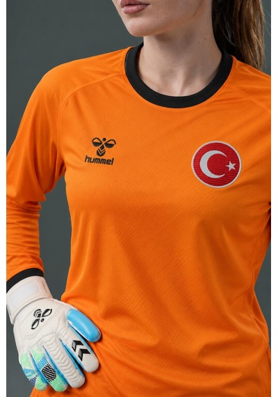 Hummel Royal Milli Takım Kaleci Forma Takımı Neon Turuncu