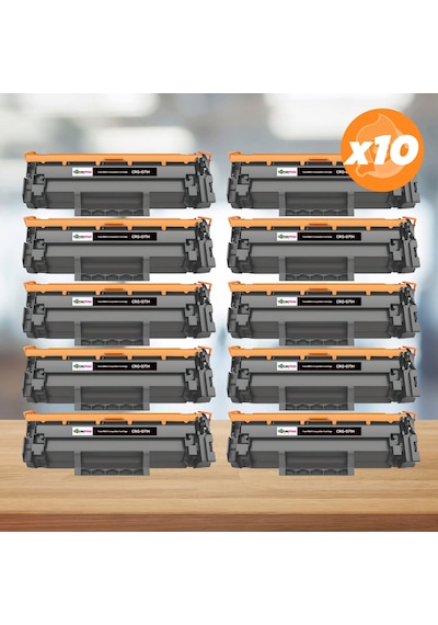 Canon Crg-071h Uyumlu  Toner - Çipli 10'lu Paket / Canon I-sensys Lbp121dn / Lbp122dw / Mf271dn / Mf272dw / Mf273dw / Mf274dw / Mf275dw