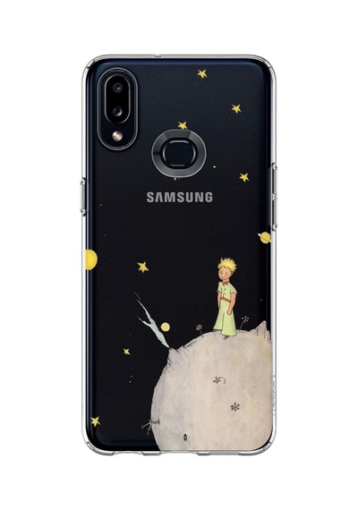 Samsung Galaxy A10s Uyumlu Küçük Prens Tasarımlı Baskılı Silikon Kılıf